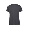 Heren T-shirt B&C TM042 Inspire Dark Grey
